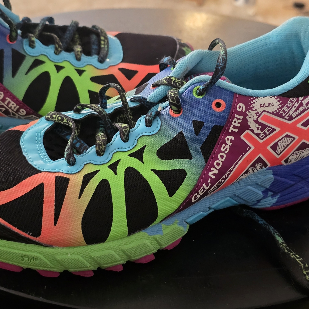 Asics Gel Noosa Tri 9 Colorful Athletic Shoes